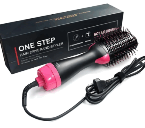 Cepillo Alisador Planchita Secador 3 En 1 Cabello