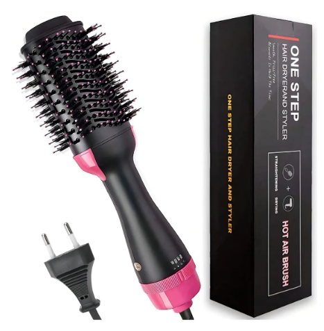 Cepillo Alisador Planchita Secador 3 En 1 Cabello