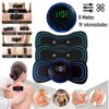 Mini masajeador estimulador muscular portatil recargable USB