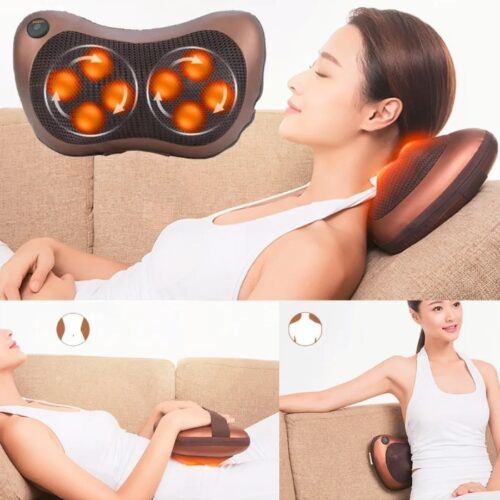 Masajeador Multifuncional Para Cervical Y Pies Tipo Almohada