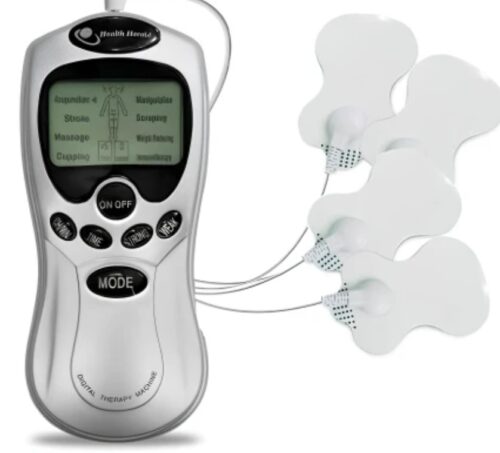 Electroestimulador Tens masajes portátil con pantalla