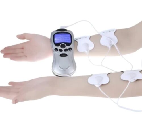 Electroestimulador Tens masajes portátil con pantalla
