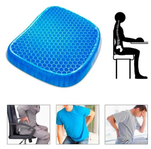 Almohadón De Gel Cojines Para Asiento Ortopedico Premium