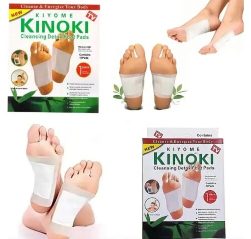 10 Parches Desintoxicantes Kinoki Pies Cansancio