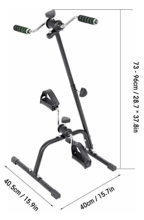Bicicleta Fija Estatica Terapeutica Eliptica Cardio 2 En 1