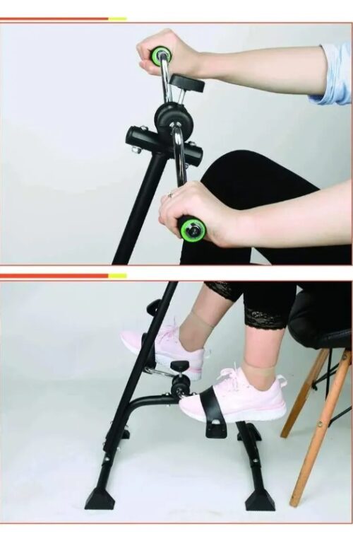 Bicicleta Fija Estatica Terapeutica Eliptica Cardio 2 En 1